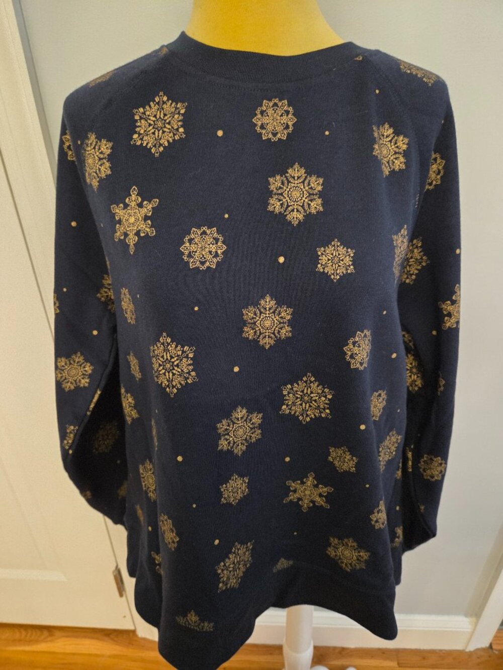 Style & Co Snowflake Pullover Sweatshirt